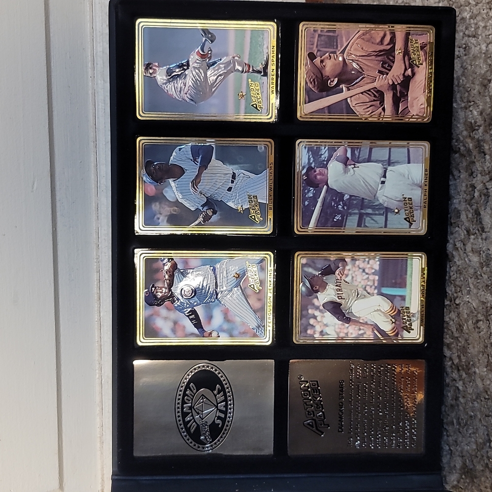 Action Packed Diamond series baseball cards